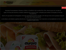 Tablet Screenshot of disalli.com.br